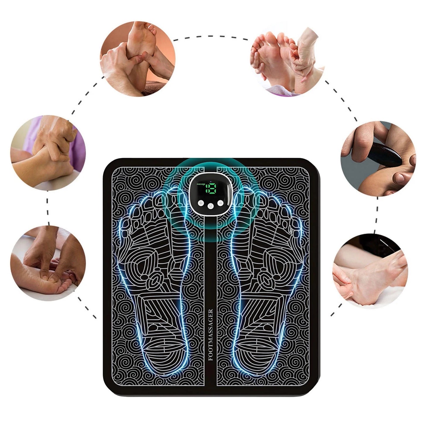 Clearance under 5 Foot Massager for Neuropathy Feet, Whole Body Massager for Neuropathy, Foot Massager for Circulation and Pain Relief, for Those Who Stand and Work All Day