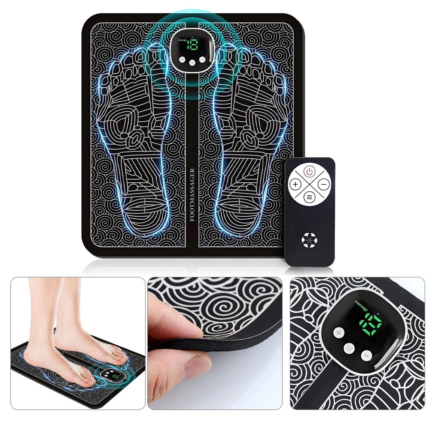 Clearance under 5 Foot Massager for Neuropathy Feet, Whole Body Massager for Neuropathy, Foot Massager for Circulation and Pain Relief, for Those Who Stand and Work All Day