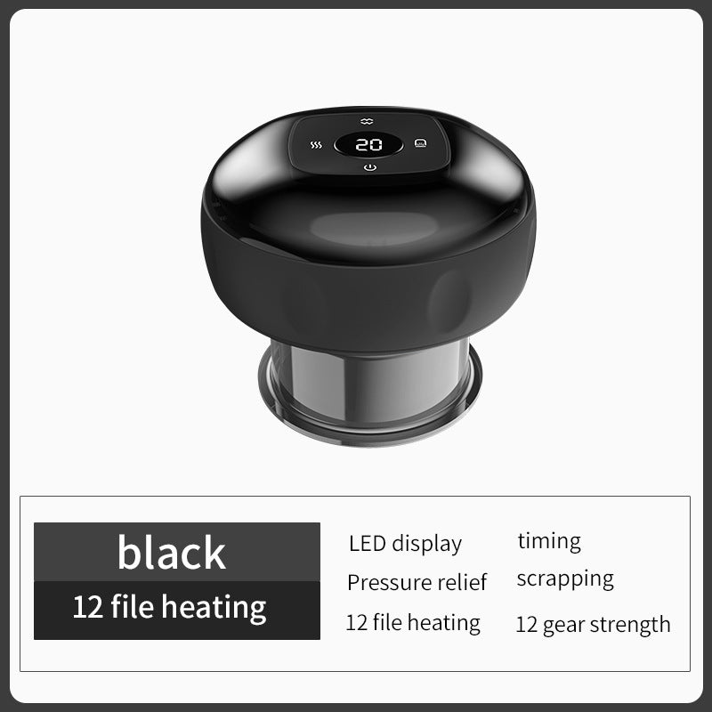 Vacuum cupping scraping instrument