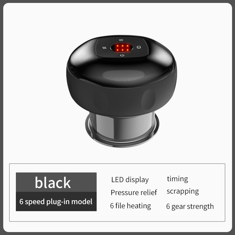Vacuum cupping scraping instrument