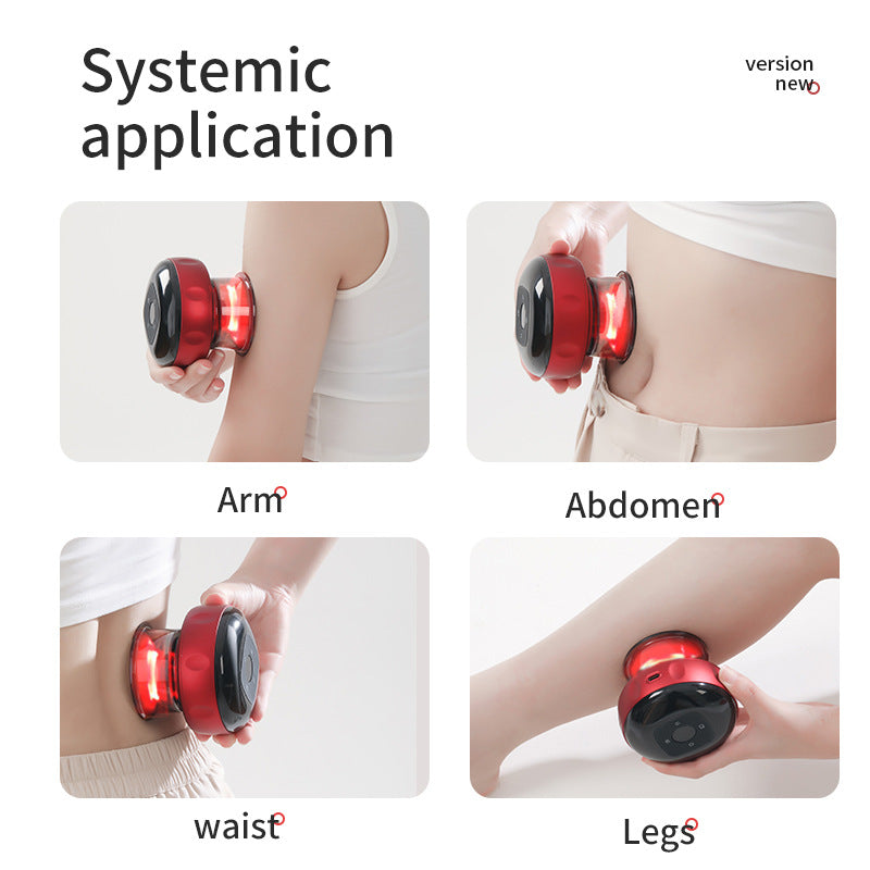 Vacuum cupping scraping instrument