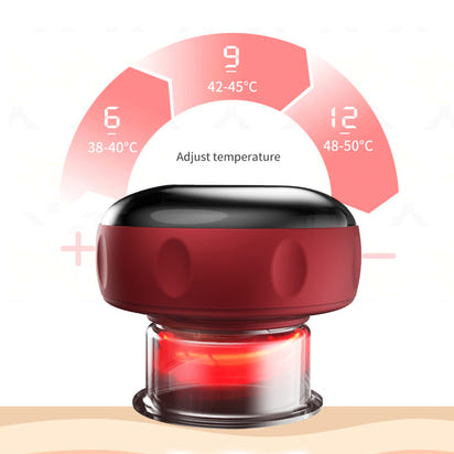Vacuum cupping scraping instrument